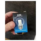 KCO Lighting 4-Pack G45 E26 LED Small Globe Bulbs, 7W A15 Vintage Chandelier Light Bulbs, 60 Watt Equivalent, 3000K Warm White, 550Lumens, Non-Dimmable, LED Clear Glass lamp for Home