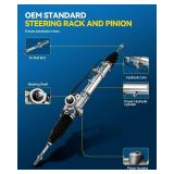 Retails for $242! PHILTOP Power Steering Rack and Pinion Compatible with Jeep Grand Cherokee 2012 2013 2014 2015 3.6L RWD, Dodge Durango 2011 2012 2013 2014 2015 3.6L RWD, Hydraulic Rack and Pinion Re