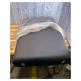 Retails for $126! civama Massage Table Massage Bed Portable, 29 LBs Light Weight 2 Section Foldable Tattoo Bed Facial Care Spa Lash Bed Height Adjustable Sturdy Wooden Frame with Accessories Carrying 