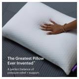 Retails for $224! Purple Harmony Pillow - King Medium, Greatest Pillow Ever Invented, 360 Hex Grid & Talalay Latex Core - No Pressure Support, Stays Cool, Luxurious Comfort