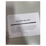 Retails for $200! White 33.46" Tall Sturdy Wall Safes Between the Studs 16" Centers, Fireproof in Wall Safe with Removable Shelf, Combination Lock Hidden Safe for Money Jewelry Passport Documents