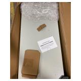 Retails for $200! White 33.46" Tall Sturdy Wall Safes Between the Studs 16" Centers, Fireproof in Wall Safe with Removable Shelf, Combination Lock Hidden Safe for Money Jewelry Passport Documents