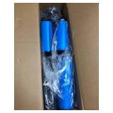 Retails for $300! Adult Standing Walker for Seniors, Hemiplegia Rehabilitation hemi Walker Lower Limb Training, Upgraded Double Pads, 8 Wheels Anti-tilt, Suitable for People 58-71 in, withstands 220 l