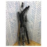 Retails for $160! BCAN Adult Mini Trampoline, 40" Fitness Trampoline with Bungees, U Shape Adjustable Foam Handle - Black