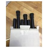 Retails for $160! BCAN Adult Mini Trampoline, 40" Fitness Trampoline with Bungees, U Shape Adjustable Foam Handle - Black