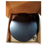 Chicken Water Heater for Winter, 110Watt Thermostat Heated Poultry Waterer Base with 9.8ft Power Cord,Suitable for Plastic/Metal Poultry Waterer (Black, 11INCH - 2PACK) - Retail: $49