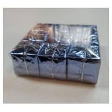 9Pcs Christmas Tree Ornaments Xmas Decorations Gift Boxes Charm Pendants for Wedding, Blue, 1x1 inch