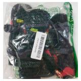 Dog Shoes for Hot Pavement Anti-Slip Dog Boots & Paw Protectors for Summer Rainy Day Dog Snow Boots Waterproof Dog Shoes for Small Medium Large Dogs with Reflective Straps for Hiking 4Pcs - Retail: $3