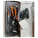 Heated Glove Liners for Men Women, Rechargeable Battery Electric Heated Gloves, Winter Warm Glove Liners, Thin Gloves Riding Ski Snowboarding Hiking Cycling Hand Warmers. Large.