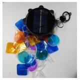 Solar Wind Chimes Decorative Lights for Outside, Shells Lights Gifts for Mom Grandma Women Wife Girls, Solar Hanging Lights for Holiday Garden Yard Window