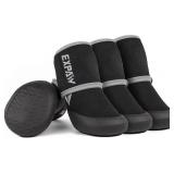 Waterproof Dog Shoes for Small Medium Large Dogs, Dog Shoes for Hot Pavement, Hiking Walking, Reflective Dog Booties for Outdoor Snow Rain Days, Anti-Slip Dog Boots & Paw Protectors - Retail: $23