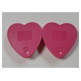 Hand Warmers Rechargeable 2 Pack, 5200mAh Heart-Shaped Electric Handwarmers, Reusable Portable Pocket Heater, Great Gifts Stocking Stuffers for Women - Pink