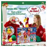 Christmas Advent Calendar Ducks 2025, 24 Days Christmas Countdown Calendar with 24 Rubber Ducks Advent Calendar Party Favors Gift for Adults.  - Retail: $20