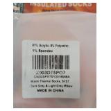 Winter Warm Thermal Socks for Men Women Extra Thick Insulated Heated Crew Boot Socks for Extreme Cold Weather - Retail: $14