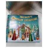 Nativity Advent Calendar, 24 Days Christian Christmas Countdown with Baby Jesus, Mary, Joseph & Animals - Faith-Based Educational Nativity Scene Gift for Boys & Girls