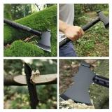 Survival and Camping Axe Tomahawk with multi tools fire starting and more. (I.D. REQUIRED FOR PICK UP 18 OR OLDER)
