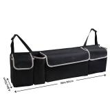 SUV Trunk Storage Backseat Hanging Organizer with 4 Large Pockets