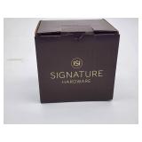 NEW Signature Hardware Shower Bath Volume Control Valve Trim Polished Chrome (Retail $120.00)