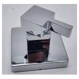 NEW Signature Hardware Shower Bath Volume Control Valve Trim Polished Chrome (Retail $120.00)