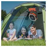 Rechargable Camping Fan with 20000mAh Chargable w/battery Power Bank & Remote