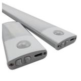 2 Pack Under Cabinet Lights, Magnetic, PIR Motion Sensor 8 Inch Wirelss LED
