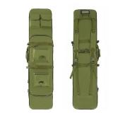 47 Inch Tactical Gun Backpack Double Long Gun Case OD GREEN