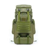 75L Large Capacity Survival Bag Black Hunting Tactical Backpack Ruck Sack GREEN