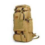 75L Large Capacity Survival Bag Black Hunting Tactical Backpack Ruck Sack GREEN
