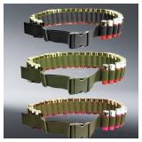 Tactical 12 or 20 Gauge Shotgun Shell Bandolier Shell Ammo Pouch Holder 30 Round TAN