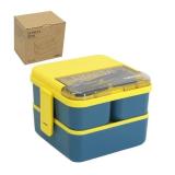 NEW 1800ml Bento Lunch Box Microwaveable and Dishwasher Safe GREEN