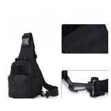 Tactical Chest Bag Single Shoulder Pack Molle Tactical Sling Bag Cross Body NEW GREEN