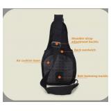 Tactical Chest Bag Single Shoulder Pack Molle Tactical Sling Bag Cross Body NEW GREEN