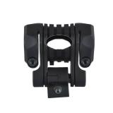Tactical Flashlight Helmet Holder Rail 21mm Rail Mount for Fast Mich Wendy M88 BLACK