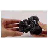 Tactical Flashlight Helmet Holder Rail 21mm Rail Mount for Fast Mich Wendy M88 BLACK