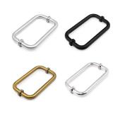 Shower Glass Door Handle Pull 8 Inch Set 1/4\" to 1/2\" Glass Thickness CHROME