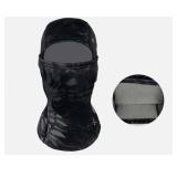 Balaclava Tactical Hunting Mask Hood Warm Fleece Lined Waterproof Ski Mask PYTHON CAMO BLACK