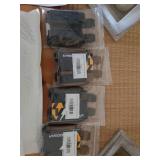 BLACK Carbon Fiber 500D Nylon Tactical Double Magazine Pouch for 9mm NEW