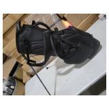 14-Way Golf Stand Bag, Premium Leather Lightweight Golf Bag for Men with Waterproof Design, Multiple Pockets, Dual Strap