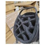 14-Way Golf Stand Bag, Premium Leather Lightweight Golf Bag for Men with Waterproof Design, Multiple Pockets, Dual Strap