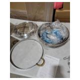 Round Chafing Dishes for Buffet, 5QT Stainless Steel Buffet Chafing Set for Catering, Parties & Events