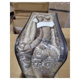 7pc Queen Perry Comforter Set Navy - Madison Park: Hypoallergenic, Jacquard Polyester, Includes Decorative Pillows & Bed Skirt