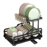 2 Tier Counter Dish Racks, Dish Drying Rack