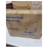 Ergonomic Office Chair with Footrest- Adjustable 3D Armrests