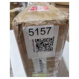 EnHomee Small Vanity Desk with Mirror and Lights, Makeup Vanity with Fabric Storage Drawers, White Vanity with Power Outlet and Fold-up Panel, Bedroom, Small Space( broken mirror )