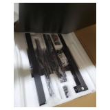 GYMAX Electric Standing Desk, Adjustable Height Computer Workstations 48 x 24 inches with Memory Controller & Fully Covered Mouse Pad, Sit Stand Up Desk for Home Office