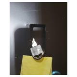 MIIIKO Wall Cabinet with Door and Shelf, Wall Mounted Garage Tool Cabinets, Locking Metal Floating Cabinet for Garage, Home Office, Kitchen and Pantry