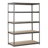 Garage Shelf Steel Metal Storage 5 Level Adjustable Shelves