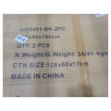 Shade Metal Privacy Screen 72\" H x 48\" W, Freestanding Decorative Outdoor Privacy Fence Panels for Instant Privacy & Space Division, Patio Screens for Patios Outside Outdoor, Black, 2 Panel