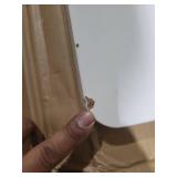 48\" x 30\" Universal Table Top, Solid One Piece Wooden Desktop, Tabletop for Standard & Sit to Stand Desk Frame, Counter Top for Home or Office, White