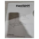 FLEXISPOT 40\" Electric Height Adjustable Standing Desk Converter Motorized Stand-up Desk Riser with Quick Release Keyboard Tray, for Home and Office